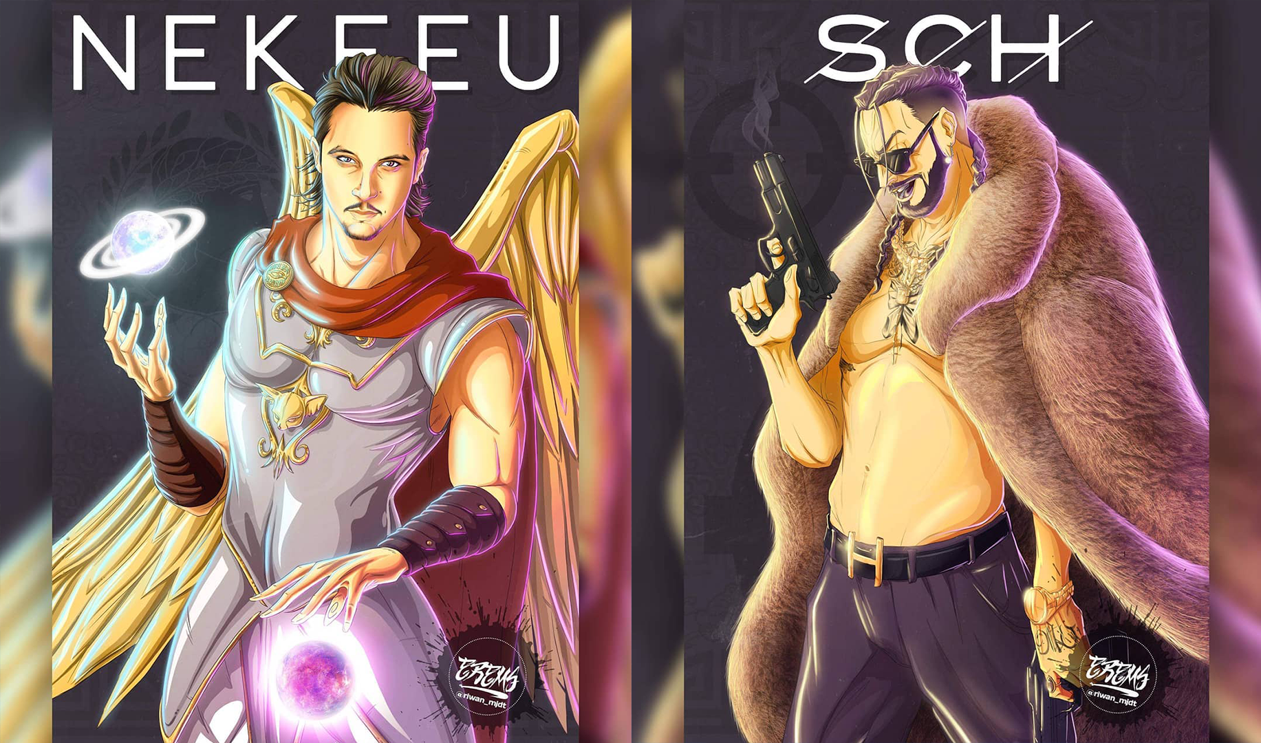 Les rappeurs français sont des Street Fighter !