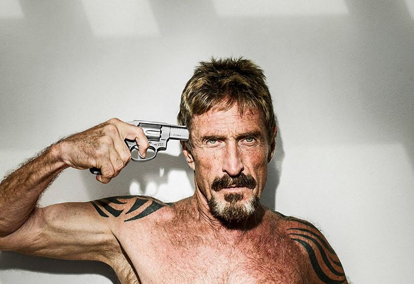 John Mcafee était un génie du crime !